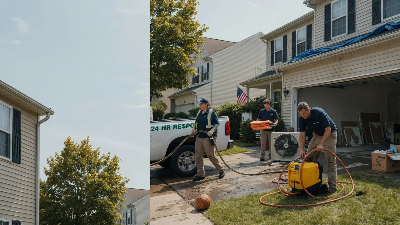 Emergency Water Damage Restoration in Morrisville, NC near me